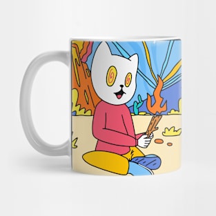 Poopiigang campfire Mug